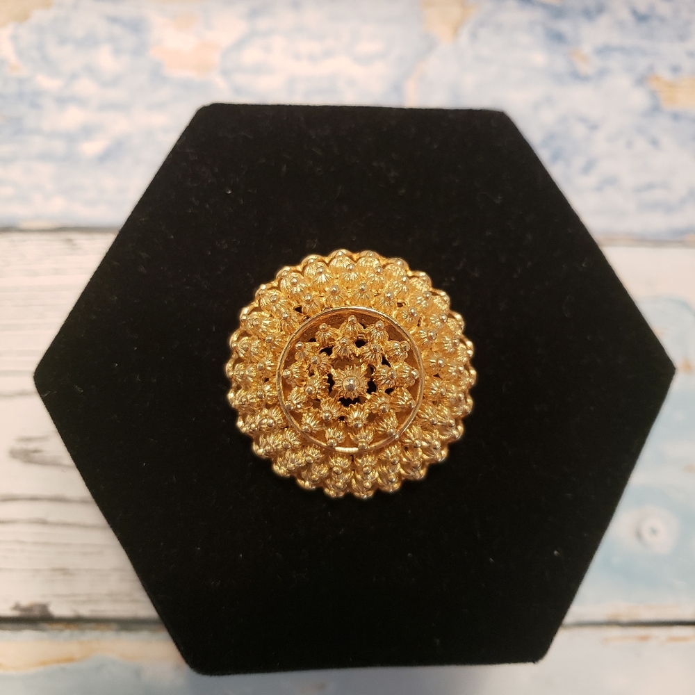 Vintage Starburst Brooch